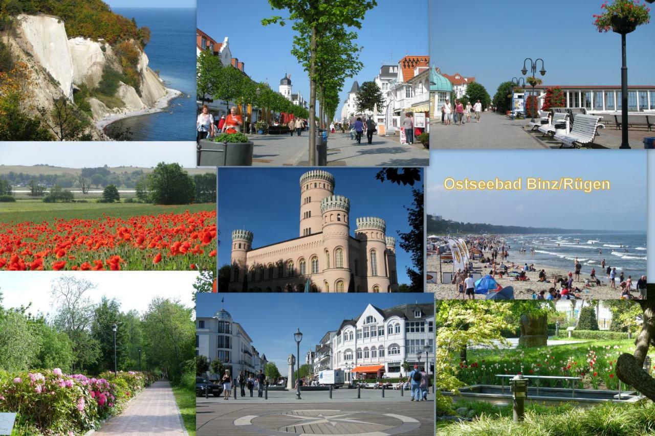 2-Zimmer Ferienwohnung Im Zentrum Von Binz Esterno foto